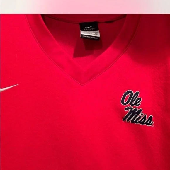 Nike Ole Miss Men's Sleeveless Dri-FIT Shirt - Size XXL - Picture 2 of 4